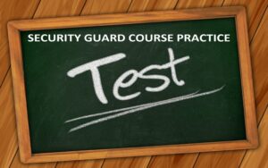 Security Guard Exam Questions