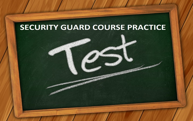 Security Guard Exam Questions - Tests And Study Materials