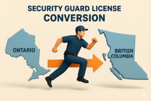 Convert Ontario Security License to BC