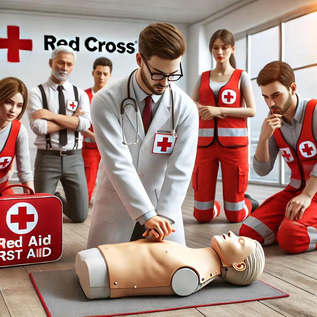 Master Bls First Aid With Red Cross Training At Rupielts Institute