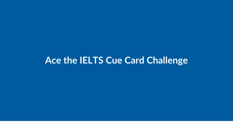 IELTS cue cards 2025 - RupIELTS Surrey