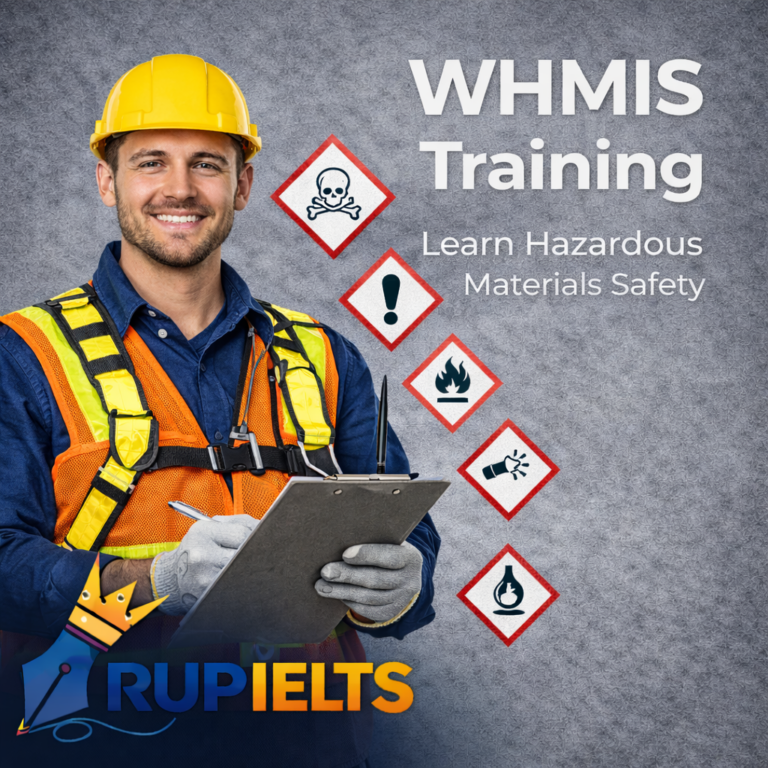 WHMIS Certificate in Surrey - RupIELTS Surrey